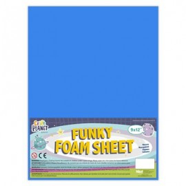 9 x 12 Funky Foam Sheet (2mm Thick) - Blue