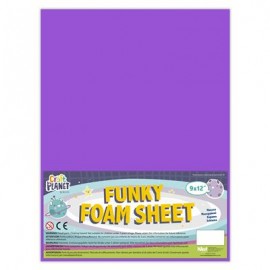 9 x 12 Funky Foam Sheet (2mm Thick) - Purple