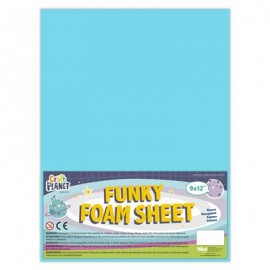9 x 12 Funky Foam Sheet (2mm Thick) - Light Blue
