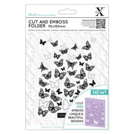 110 x 150mm Cut & Emboss Folder - Butterflies